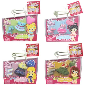 Paquete de 4 Bratz Babyz Moda Regreso al Cole, Vacaciones de Primavera Pijama Fiesta Genio Magia - Imagen 1 de 8