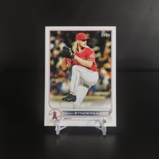 2022 Topps Noah Syndergaard Base #584 Los Angeles Angels