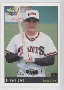 1991 Classic Best Everett Giants Albert Rodriguez #3