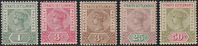 EDSROOM-17700 Straights Settlements 83-87 LH & HR Short Set 1892-99 CV$106.50 - Image 1 of 2