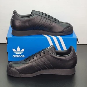Adidas Originals Samoa Men's Size 10.5 Athletic Shoes Black Casual Sneakers - Picture 1 of 8