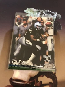 Tim Brown #147 Raiders 1999 Topps Stadium Club "One of a Kind" #D/150 SP🔥 - Bild 1 von 2