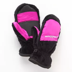 NWT Girls size S/M Charcoil ZeroXposur Thinsulate mittens  - Picture 1 of 1