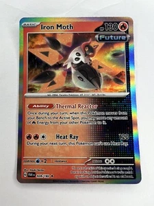 Falena di Ferro 028/182 Raro Paradosso Rift Eng Pokemon TCG NM/M Holo - Foto 1 di 2