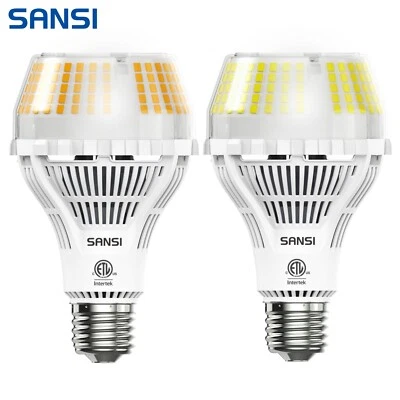 2Pcs LED Light Bulbs 250 Watt Equivalent 4000lm Kitchen Lamp Bulb A21 E26 SANSI - Image 1 of 4