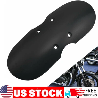Matte Black Short Front Fender For Triumph Bonneville Tiger T100 T-100 2001-2016 - Image 1 of 4