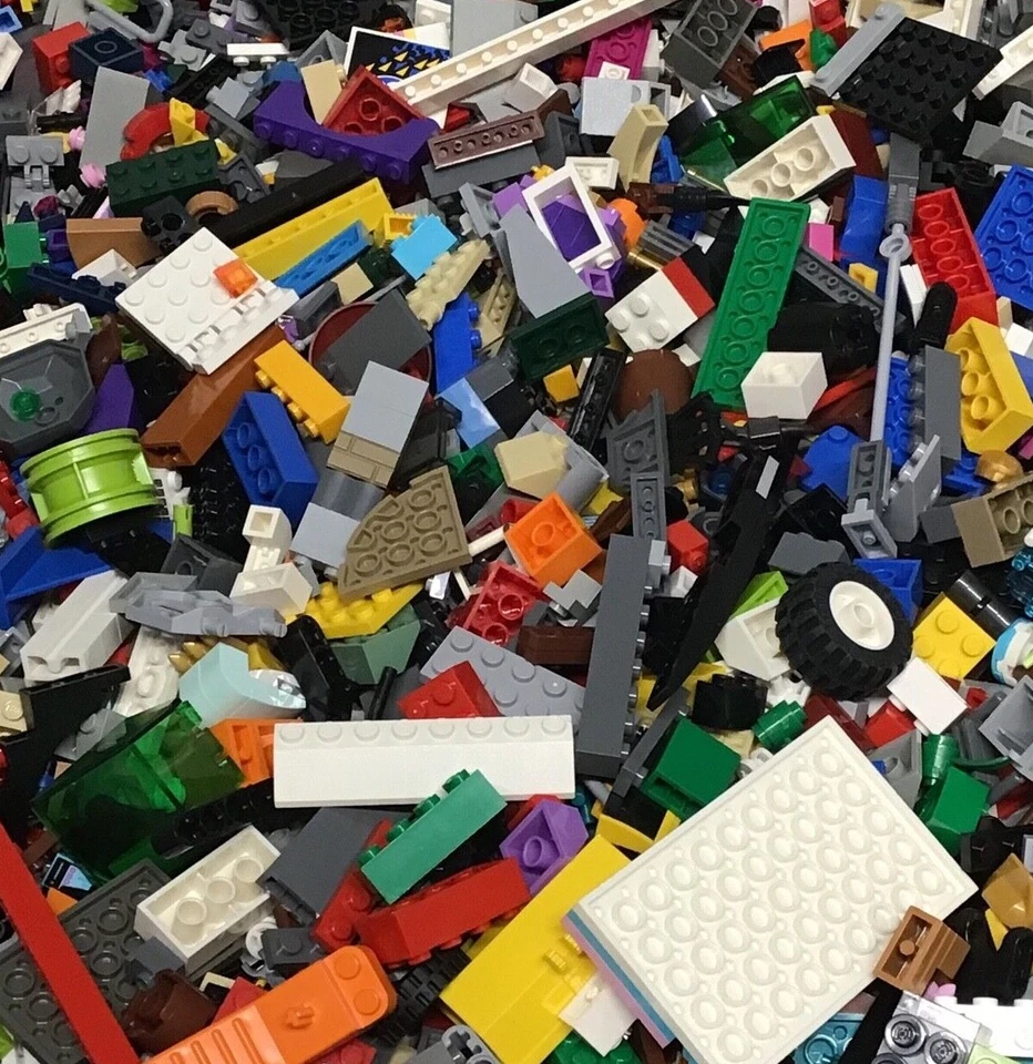 LEGO 1/2 Pound of  Bricks 🧱 SORTED BY COLOR 🧱 You choose! Buy more Bulk & Save - Image 1 of 1