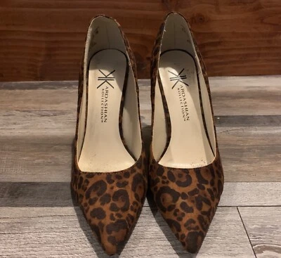Kardashian Kollection Leopard heels  - Image 1 of 4