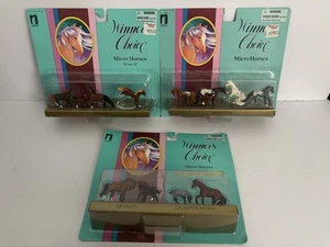 Winners Choice Micro Horses Lot Appaloosa Morgan Arabian Quarter Horse Stute Fohlen - Bild 1 von 7