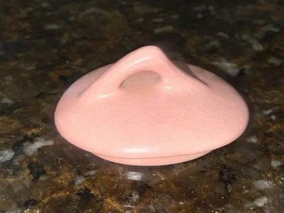 Tetera/crema/tapa azucarero Roseville Pottery rosa simulada naranja... ¡Como nueva!! Foto 1 de 3