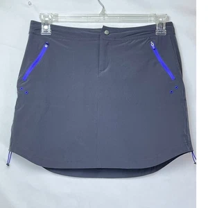 Title Nine pantaloncino estivo donna 4 grigio tempo libero pickleball escursionismo passeggiate - Foto 1 di 9