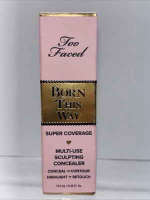 Corretivo multiescultura Too Faced Super Coverage - Shortbread - 13,5 ml/0,45 oz - Imagem 1 de 4