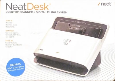 NeatDesk Desktop Scanner and Digital Filing System - BRAND NEW - Sealed - Image 1 of 4