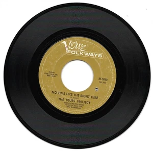 The Blues Project: "No Time Like The Right Time" / "Steve's Song" - VG plays NM! - Picture 1 of 2
