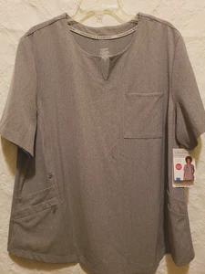 Climate Right by Cuddl Duds Womens Scrub Top 2XL - Picture 1 of 7
