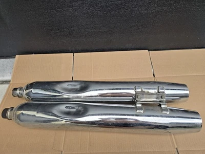 Harley Davidson Electra Glide, Road King 1998 Mufflers 65539-86 & 65538-85 - Image 1 of 4