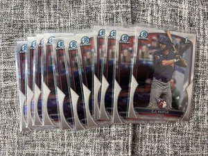 CJ KAYFUS 2023 Bowman Draft Chrome LOT OF 11 Guardians - Picture 1 of 1