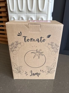 Cozifycasa Cute Tomato Table Lamp for Bedroom, Living Room, Night Light - Picture 1 of 4