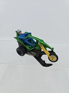Vintage 1971 /1972 Mattel Hot Wheels Sizzlers Chopcycles Mighty Zork Green W2 - Picture 1 of 11