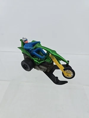 Vintage 1971 /1972 Mattel Hot Wheels Sizzlers Chopcycles Mighty Zork Green W2 - Image 1 of 4