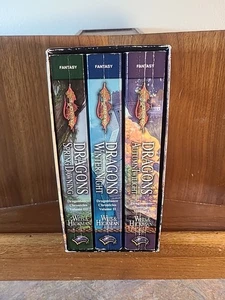 DragonLance Chronicles Trilogy, PB, Boxed Set by Tracy Hickman and Margaret Weis - Picture 1 of 13