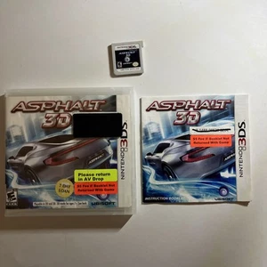 Asphalt 3D (Nintendo 3DS, 2011) Spiel mit Anleitung - Bild 1 von 3