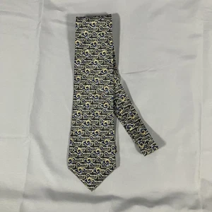 Vintage St. Louis Rams Tie Mens Blue Gold NFL Football Ralph Marlin Silk 2000s - Picture 1 of 9