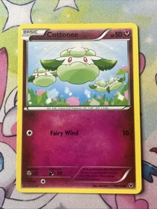 Cottonee 70/124 Fates Collide XY Pokemon LP  - Picture 1 of 2