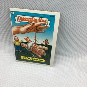 GARBAGE PAIL KIDS Yo Yolanda Topps 1987 Sticker #414b - Picture 1 of 2