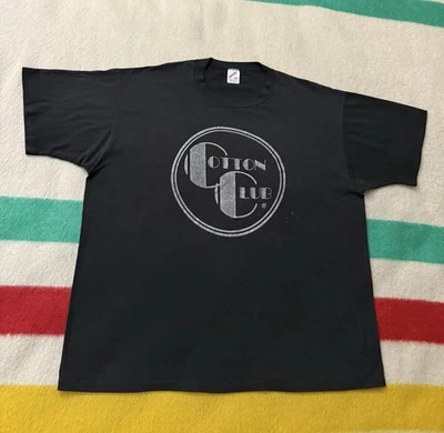 Vintage 80s 1984 Cotton Club Jazz Francis Ford Coppola Movie Promo Shirt 2X XXL - Image 1 of 4