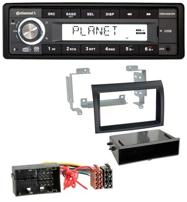 Continental USB 1DIN AUX DAB MP3 Autoradio für Citroen Jumper ab 2014 Fiat Ducat - Bild 1 von 4