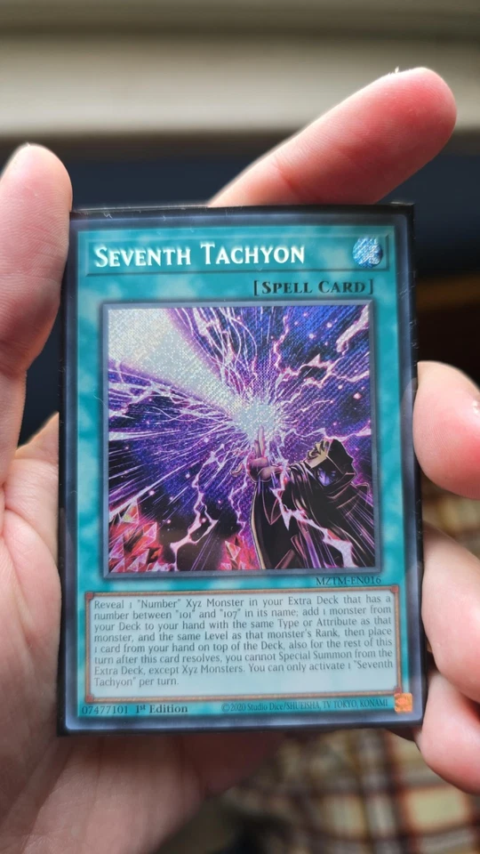 Yu-Gi-Oh! Seventh Tachyon (Secret Rare) MZTM-EN016 Near Mint TRACKED - Image 1 of 1