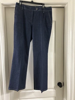 Jeans Ann Taylor ajuste curvilíneo tamanho 12 - Imagem 1 de 3