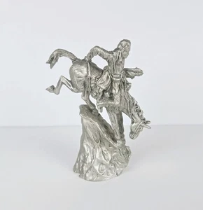 THE MOUNTAIN MAN Frederic Remington MWFP Zinnfigur Replik Meisterwerke  - Bild 1 von 10
