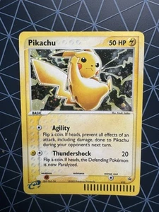 Pokemon Pikachu Holo 012 eSeries Stella Nera VORTICE! ~ Nintendo Promo 2003 HP/DMG - Foto 1 di 7