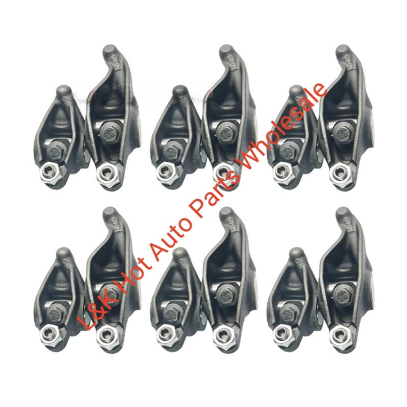 6*DCEC Rocker Arm Assembly w/Steel Isolators For Dodge RAM Cummins 5.9 6.7 98-18 - Image 1 of 1