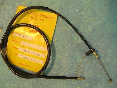 HONDA ATC185 ATC200 TRX200 全新 TROTTLE 电缆 ATC TRX 185 200 17910-VM3-000 — 第 1/2 张图片