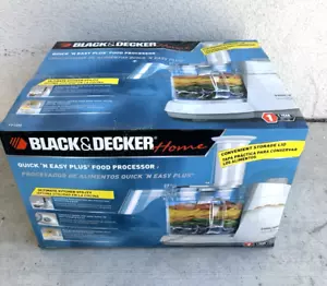 FACTORY SEALED BLACK & DECKER Quick N Easy Food Processor FP1450 - Picture 1 of 7