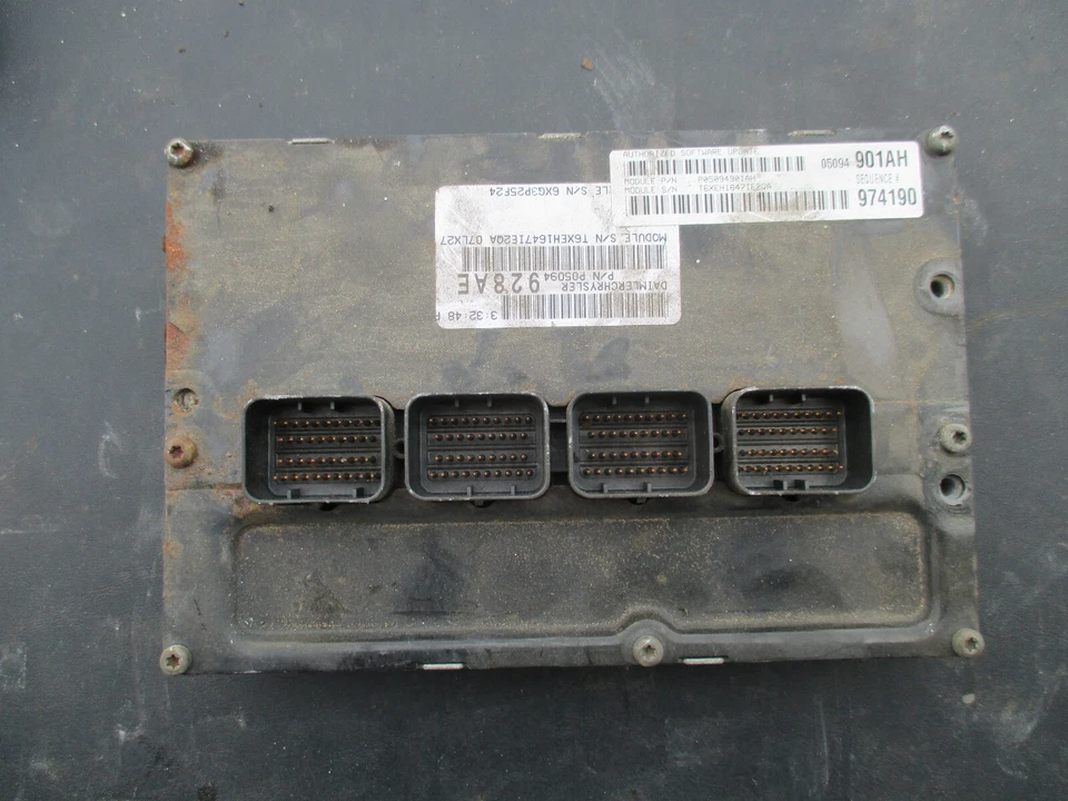 2007 DODGE CHARGER MAGNUM 300 ECM MOTOR COMPUTADOR 05094901ah - Imagem 1 de 1