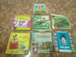 Lote De Colección De 7 PELÍCULAS 8mm Walt Disney, Charlie Chaplin Featurette y Otros - Imagen 1 de 24