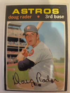 1971 Topps Doug Rader #425 EX/MT KOMBINIERTER VERSAND - Bild 1 von 2