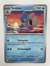 Schillok 008/165 Rare Holo MEW 151 Pokemon Karte Deutsch Near Mint/Boosterfrisch