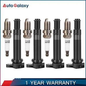 4X Ignition Coils w/Spark Plugs UF499 For 06-11 Hyundai Accent Kia Rio5 1.6L - Foto 1 di 15