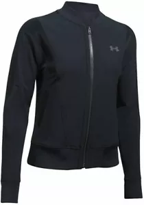 Under Armor Women's Mixed Media Woven Bomber - Picture 1 of 2