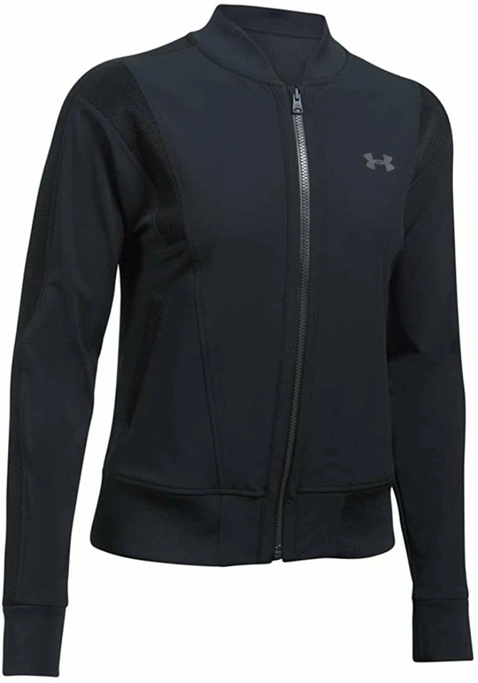 Under Armor Women's Mixed Media Woven Bomber - Image 1 of 1