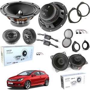 Kit 6 Casse Altoparlanti FOCAL ASE165+ACX100 Anteriori+Posterio per Opel Astra H - Foto 1 di 24