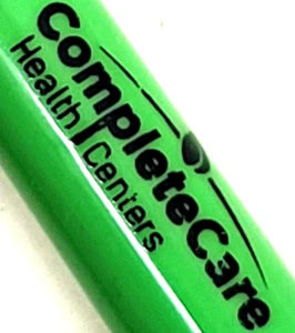 CompleteCare Heath Centers Advertising 5 3/4" Collector Green/Black Pen - Picture 1 of 4