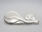 Gagne Brooch Womens Brooch From Nanny  Silver 925   Cat Pussycat Feline