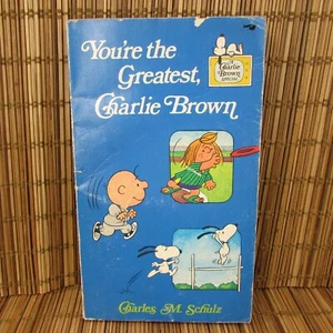 You're The Greatest Charlie Brown Charles M Schulz PB Book 1979 Junior Olympics - Picture 1 of 7