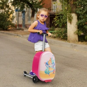 VLIVE Scooter Suitcase, Kid Carry on Luggage Scooter, Children Ride on Luggage - Picture 1 of 9